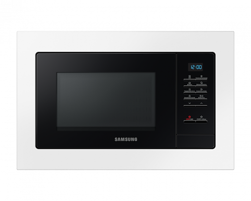 Микроволновая печь встраиваемая Samsung MS20A7013AL (20л / белый/черный / 850Вт)