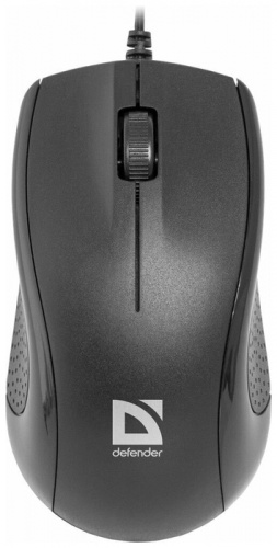 Мышь Defender Optimum MB-160,чёрный,(52160)