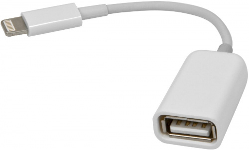 Переходник Defender APL-OTG Apple Lighting(M)—USB(F), 8см  (87657)