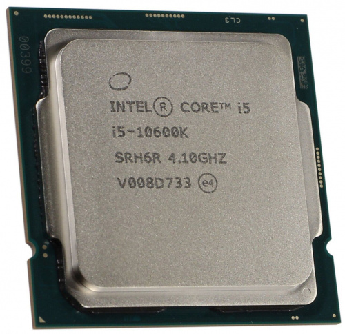 Процессор LGA1200 Intel Core i5-10600K (Gen.10) (4.10 Ghz 12M) ( 6 Core Comet Lake-S 14 нм ). Поддер фото 2
