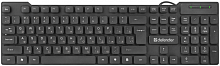 Клавиатура  Defender Element HB-190 Ru (чёрный), USB (45190) фото