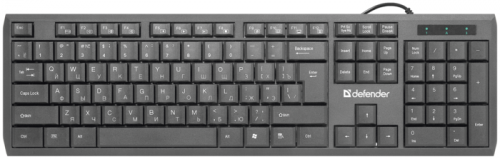 Клавиатура  Defender OfficeMate SM-820 Ru (чёрный), USB (45820)