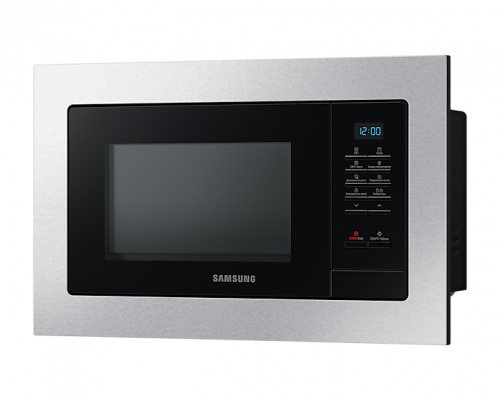 Микроволновая печь встраиваемая Samsung MG20A7013AT (20л / нерж / 850Вт / гриль)