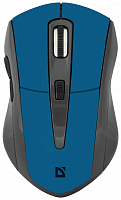 Мышь беспроводная Defender Accura MM-965,голубой,(52967)
