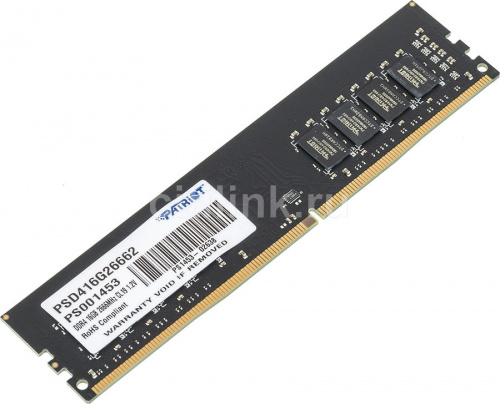 Память DDR4 16Gb 2666MHz  Patriot  PSD416G26662