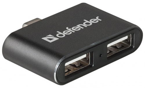 USB 3.1  HUB 2port Defender Quadro Dual TYPE C-USB2.0 (83207)