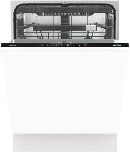 Машина посудомоечная встраиваемая полноразмерная Gorenje GV671C60 (SmartFlex / 16 комплектов / Aquas