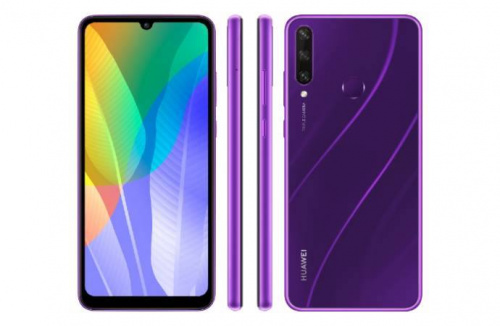 Смартфон Huawei Y6p LTE 6.3" Фиолетовый (MED-LX9N) 64 Гб/3 Гб