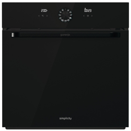 Духовой шкаф Gorenje BO76SYB (Simplicity / черный / AquaClean+катализ / телескоп / AdaptBake / Perfe