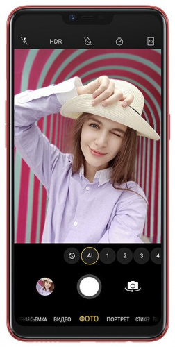 Смартфон OPPO A3S LTE 6.2" Красный (CPH1803) 16 Гб/2 Гб