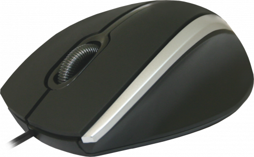 Мышь Defender  MM-340,чёрный+серый,(52340) фото 2