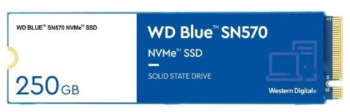 Диск SSD M.2 PCI-E 250GB WD <WDS250G3B0C> Blue Series. M.2 PCI-E 3.0 x4, NVMe. Скорость чтения - 330 фото 2