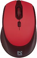 Мышь беспроводная Defender Genesis MB-795 красный,4 кнопок (52797)