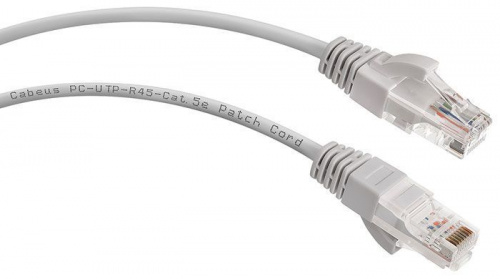 Кабель Ethernet DEFENDER RJ45-05 Cat 5E,UTP,AWG24,PVC,5м(87404)