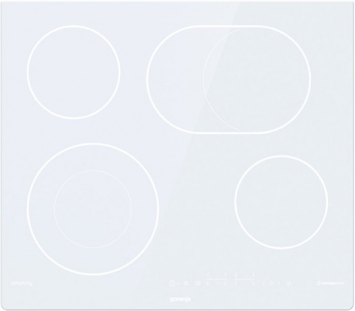 Поверхность электрическая Gorenje ECT643SYW (Simplicity 2.1 / белый / стеклокерамика / Staywarm)