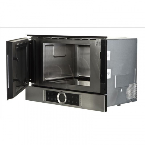 Микроволновая печь встраиваемая Bosch BFL634GS1 (Serie8 / черный/нерж / 21л / 900Вт / Autopilot7) фото 2
