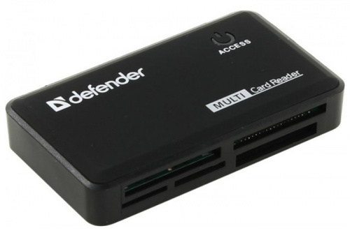 Универсальный картридер Defender Optimus USB 2.0, 5 слотов (83501)