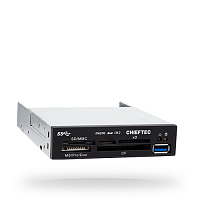 Карт-ридер CHIEFTEC <CRD-601-U3> внутренний all-in-one карт-ридер с дополнительным коннектором USB3. фото