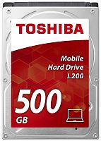 Жесткий диск 2.5 500 GB TOSHIBA L200 series (8Mb, 5400 rpm, SATA 6Gb/s) (HDWK105UZSVA) Размеры: 70 x фото