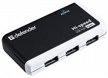 USB 2.0  HUB 4port Defender Quadro Infix (83504)
