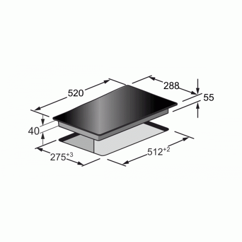 Варочная поверхность индукционная KAISER KCT 3726 FI W фото 2