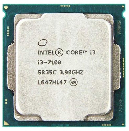 Процессор LGA1151 Intel Core i3-7100 (3.90 Ghz 3M) ( Kaby Lake 14 нм ). Поддержка DDR4. Встроенное в
