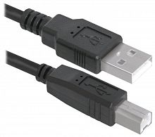 Кабель USB Defender USB04-06 USB2.0 AM-BM, 1.8м (83763)