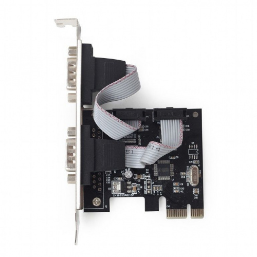 Контроллер GEMBIRD 2 serial port PCI-Express add-on card, with extra low-profile bracket