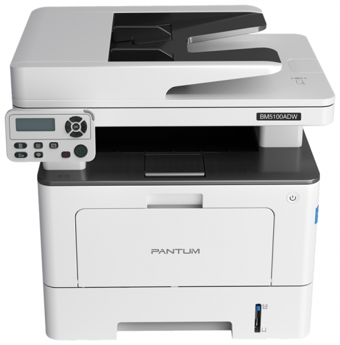 Мфу  Pantum BM5100ADW принтер/сканер/копир, скорость печати 40 стр/мин, автоматическая двусторонняя 