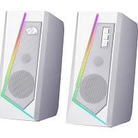 Колонки Redragon 2.0 Anvil белый,5 Вт,RGB, USB+ 3.5мм (71775)