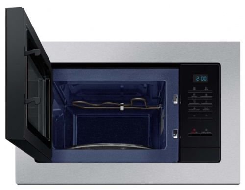 Микроволновая печь встраиваемая Samsung MG20A7013AT (20л / нерж / 850Вт / гриль) фото 2