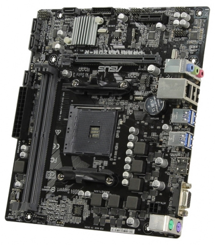 Материнская плата ASUS Socket AM4 ( PRIME A320M-R-SI ) AMD A320, 2x DDR4 DIMM, 2133-3200МГц. (Up to 