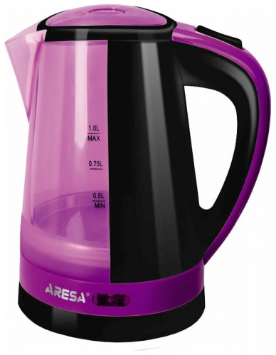 Чайник электрический ARESA AR-3434 (1л, 2000Вт, Cталь)