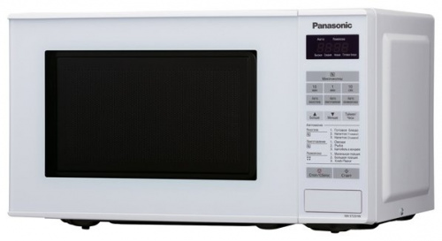 Микроволновая печь PANASONIC NN-ST251WZPE (20 литров, 800Вт; ЖК дисплей, Внутреннее покрытие из жаро по цене Микроволновая печь PANASONIC NN-ST251WZPE (20 литров, 800Вт; ЖК дисплей, Внутреннее покрытие из жаро