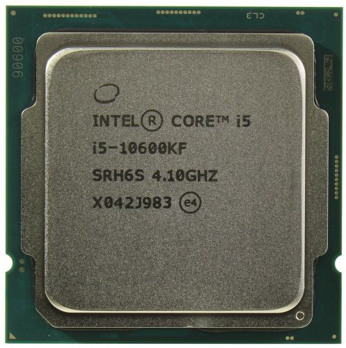 Процессор LGA1200 Intel Core i5-10600KF (Gen.10) (4.10 Ghz 12M) ( 6 Core Comet Lake-S 14 нм ). Подде фото 2