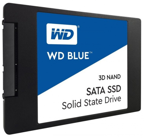 Диск SSD2.5" 1000Gb (1Tb) WD Blue 3D NAND SATA3 (6Gb/s) Скорость чтения - 560 МБ/с., Скорость записи фото 2