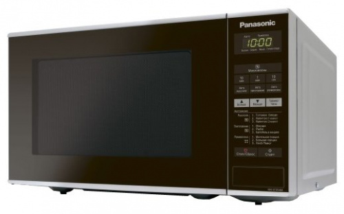 Микроволновая печь PANASONIC NN-ST254MZPE (20 литров, 800Вт; ЖК дисплей, Внутреннее покрытие из жаро