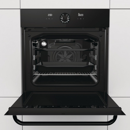 Духовой шкаф Gorenje BO76SYB (Simplicity / черный / AquaClean+катализ / телескоп / AdaptBake / Perfe фото 2