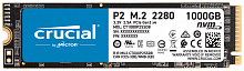 Диск SSD M.2 PCI-E 1000Gb (1Tb) Crucial P2 Series, M.2 PCI-E 3.0 x2, NVMe. Speed: Read-2400Mb/s, Wri фото
