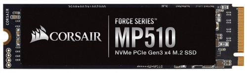 Диск SSD M.2 PCI-E 480Gb CORSAIR Force MP510 series, M.2 PCIe 3.0 x4, NVMe. Форм-фактор 2280. Скорос