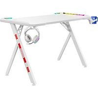 Игровой стол Defender Foton RGB,подвес кружка+гарнитура,белый, (64308)