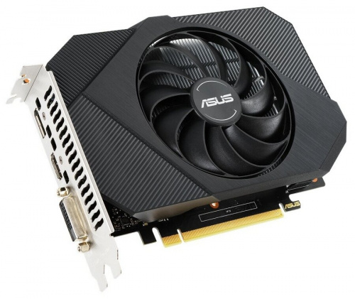 Видеокарта ASUS GeForce GTX 1650 (TU117-300-A1/12nm) (1410/12000) GDDR6 4096Mb 128-bit, PCI-E 16x 3.
