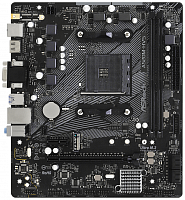 Материнская плата AsRock Socket AM4 ( A520M-HVS ) AMD A520, 2x DDR4 DIMM, 2133-4600МГц. (Up to 64Gb)