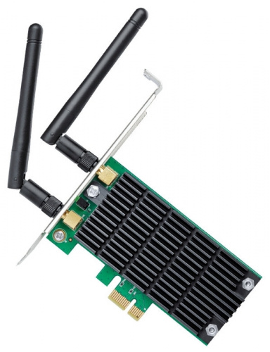 Сетевой адаптер беспроводной TP-LINK Archer T4E PCI Express AC1200 Двухдиапазонный Wi-Fi адаптер  2T