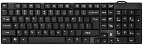 Клавиатура  Defender Accent SB-720 Ru (чёрный), USB (45720)