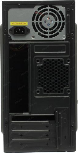 Корпус ExeGate [BAA-107U-AAA450] [БП AAA450 с вент. 8см], 1*USB+2*USB3.0, аудио, черный (EX283063RUS фото 2