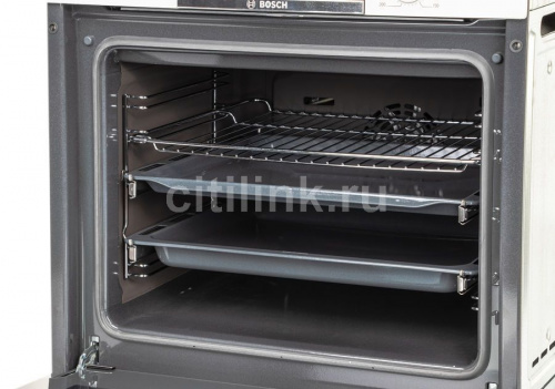 Духовой шкаф Bosch HBJ558YW0Q (Serie6 / белый / EcoClean Direct / телескоп / LED-дисплей / SoftMove  фото 2