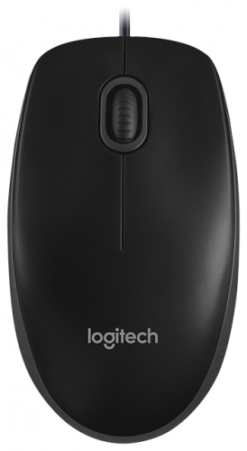 Мышь Logitech B100 USB Black фото 2