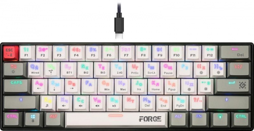 Клавиатура Беспроводная Defender Forge GK-345 Ru , USB (45345)