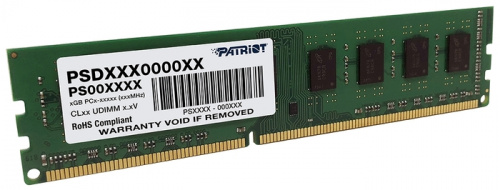 Модуль памяти DDR3-1600 (PC3-12800) 8GB <Patriot> Signature Line CL-11, Voltage 1.5v. ( PSD38G16002 